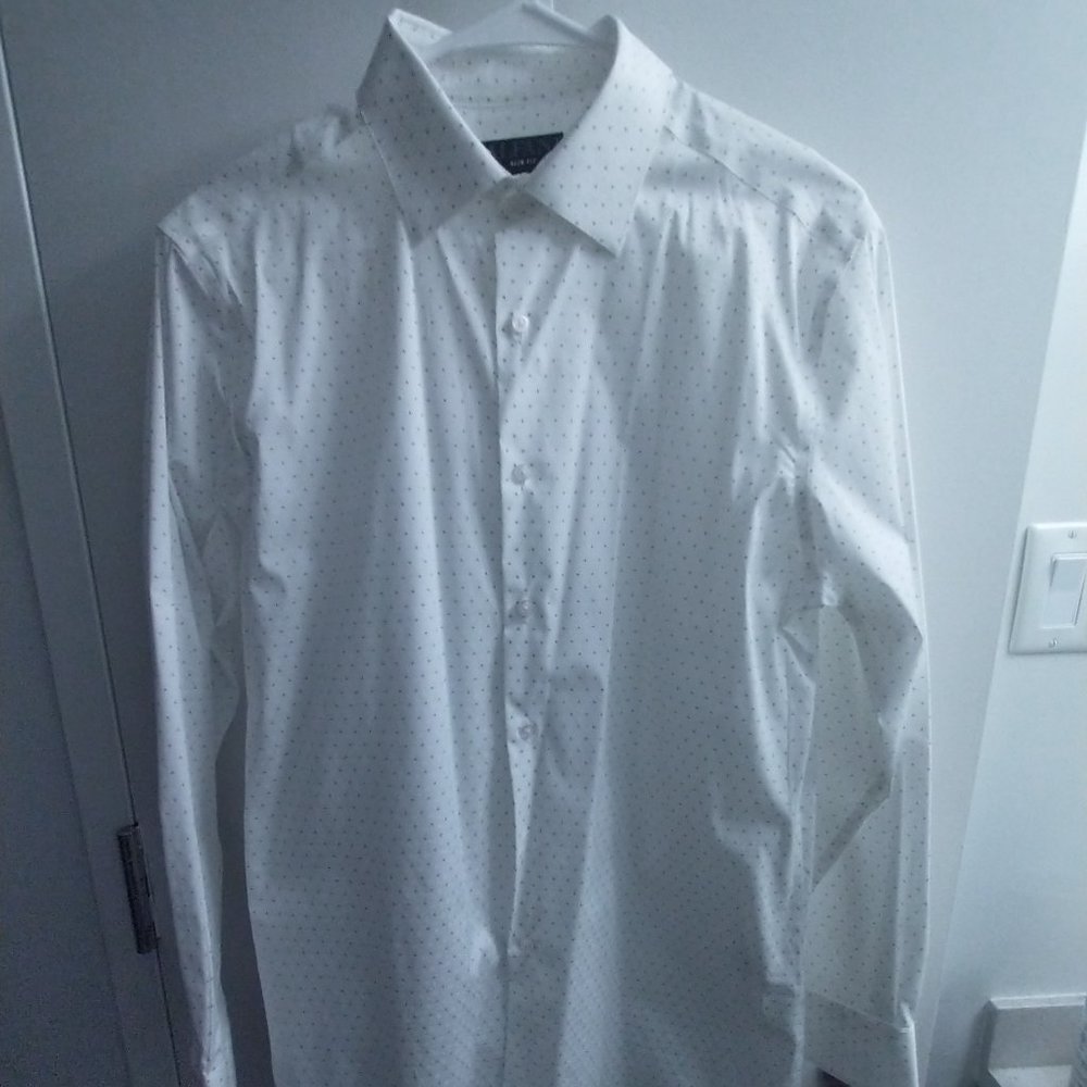Alfani Pattern Button Up Shirt - image 4